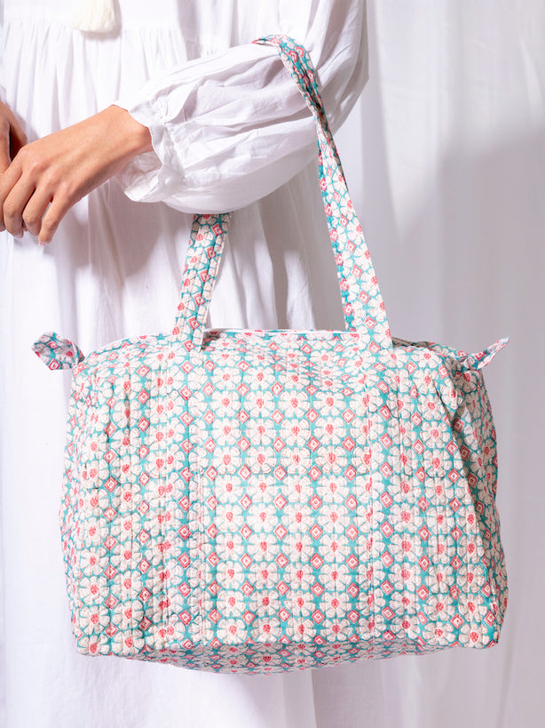 Printed Duffle Bag-Tokyo