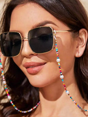 Pearl Beads Universe Glasses Chain