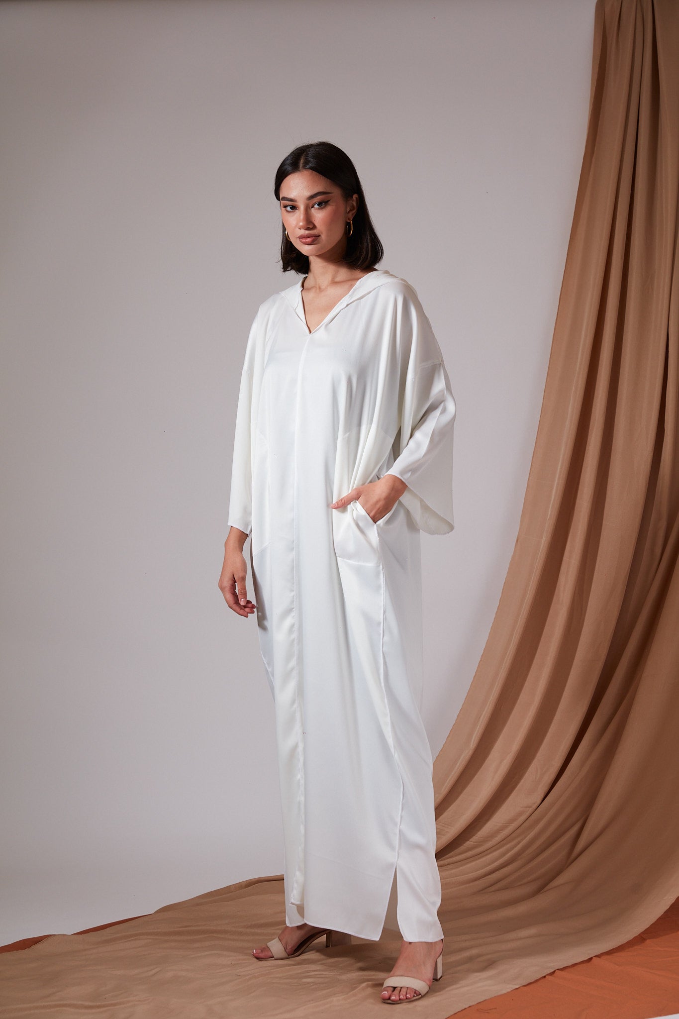 Silky Moroccan Kaftan