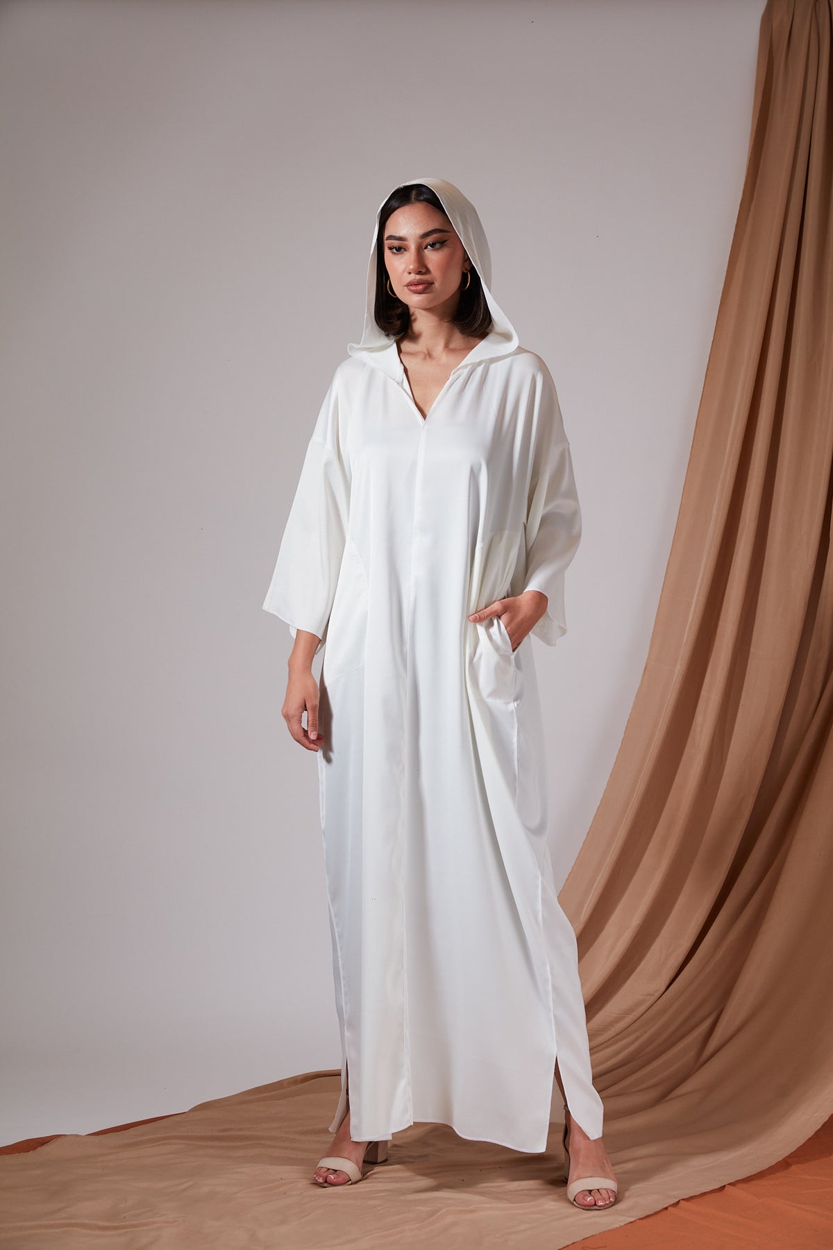 Silky Moroccan Kaftan