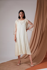 Beige Classic Kaftan