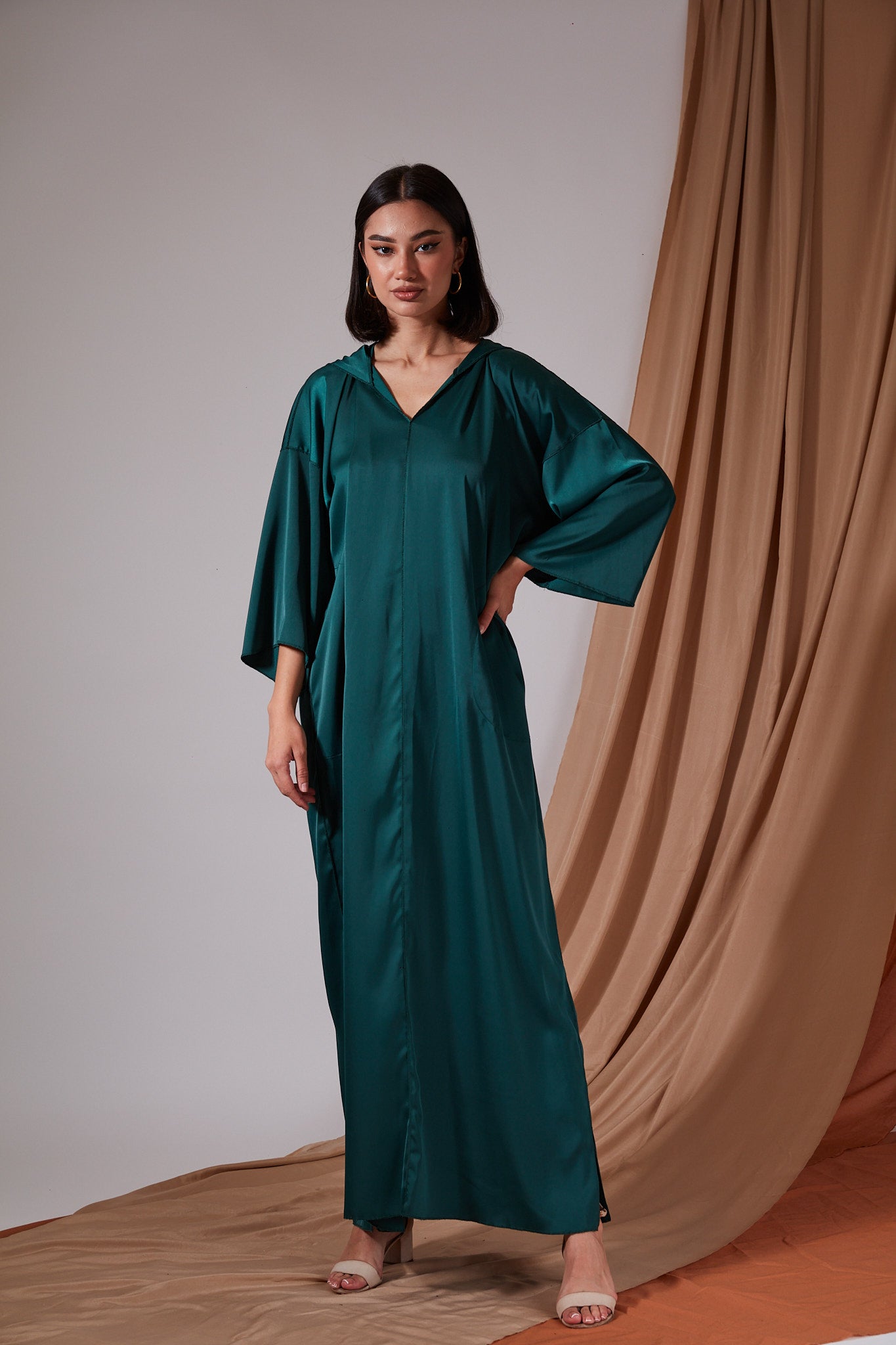 Silky Moroccan Kaftan