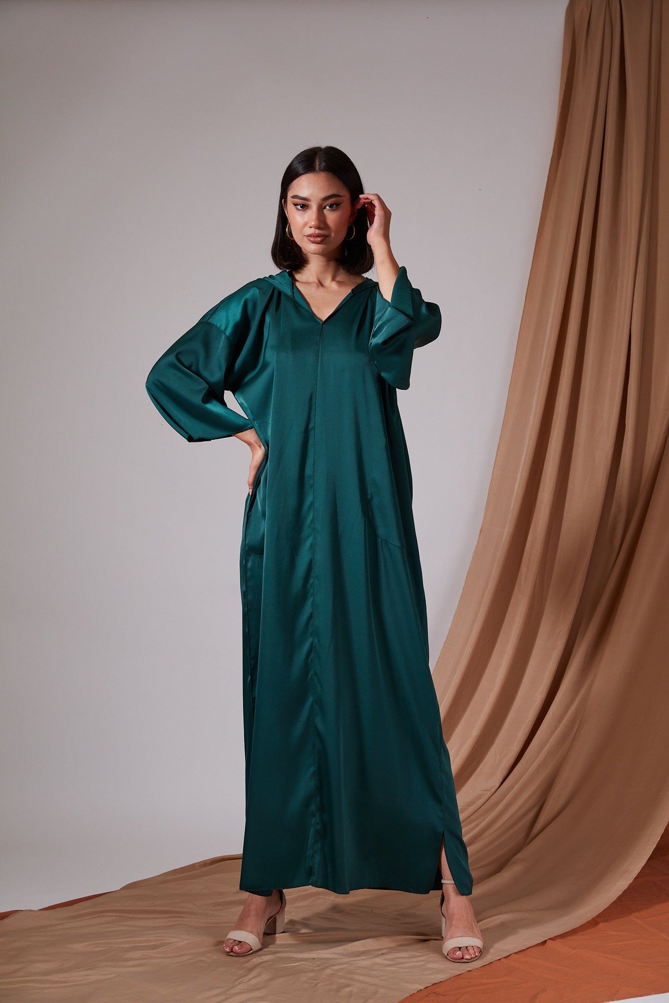 Silky Moroccan Kaftan