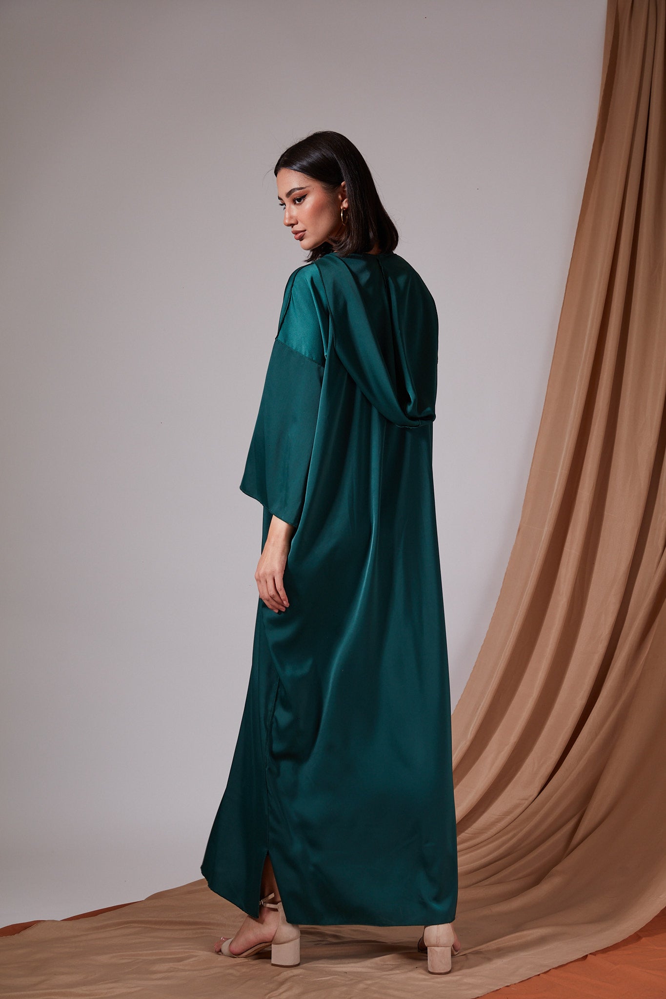 Silky Moroccan Kaftan