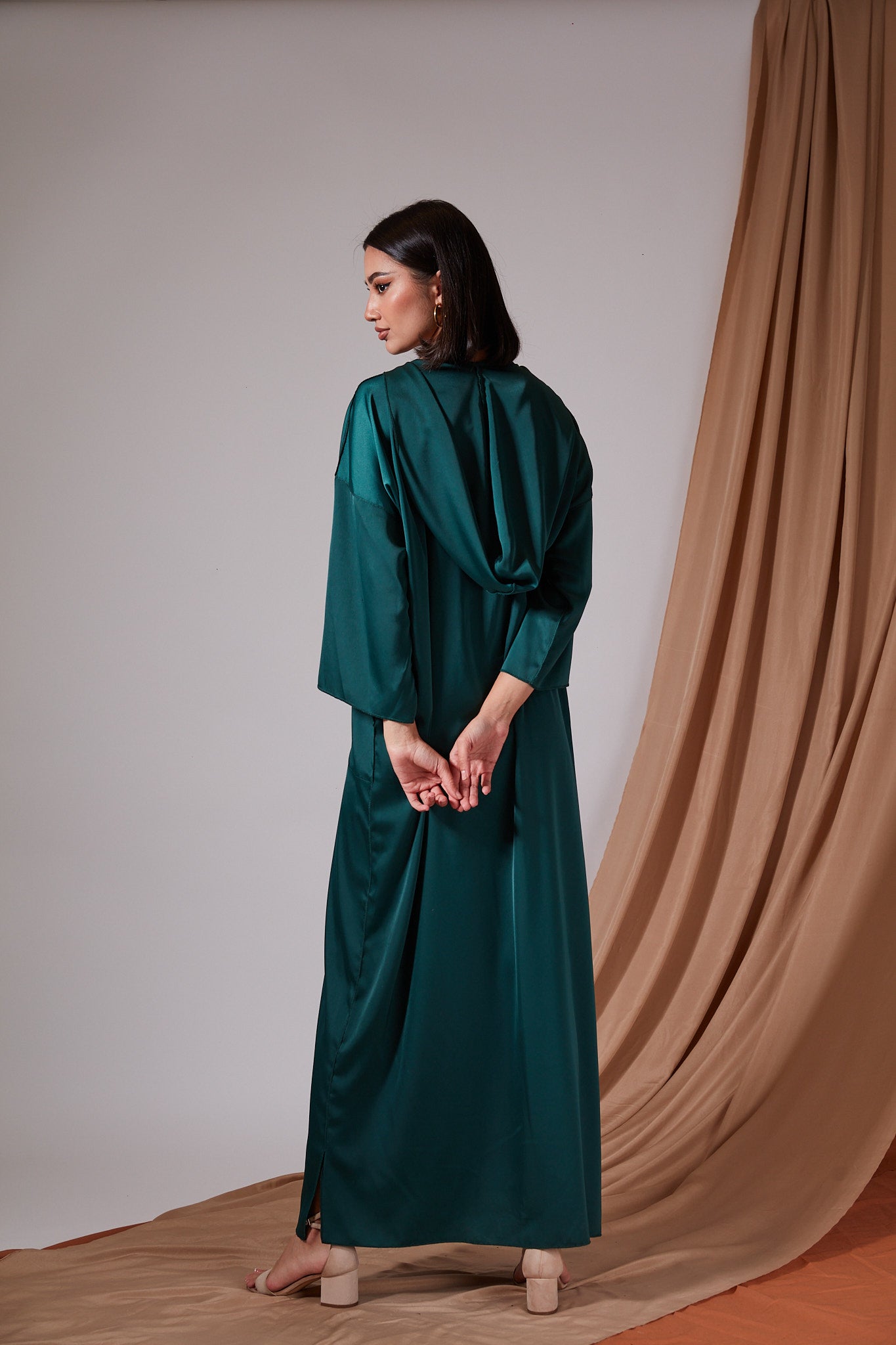 Silky Moroccan Kaftan