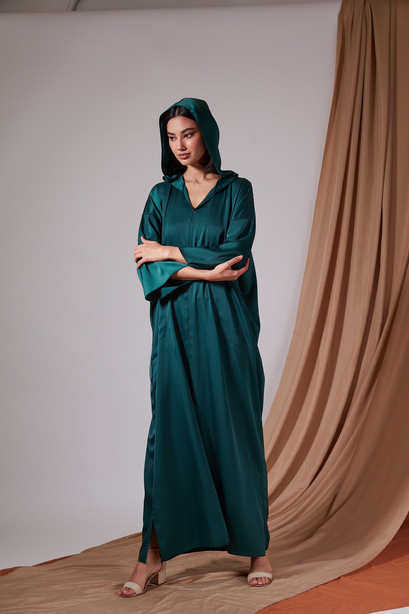 Silky Moroccan Kaftan