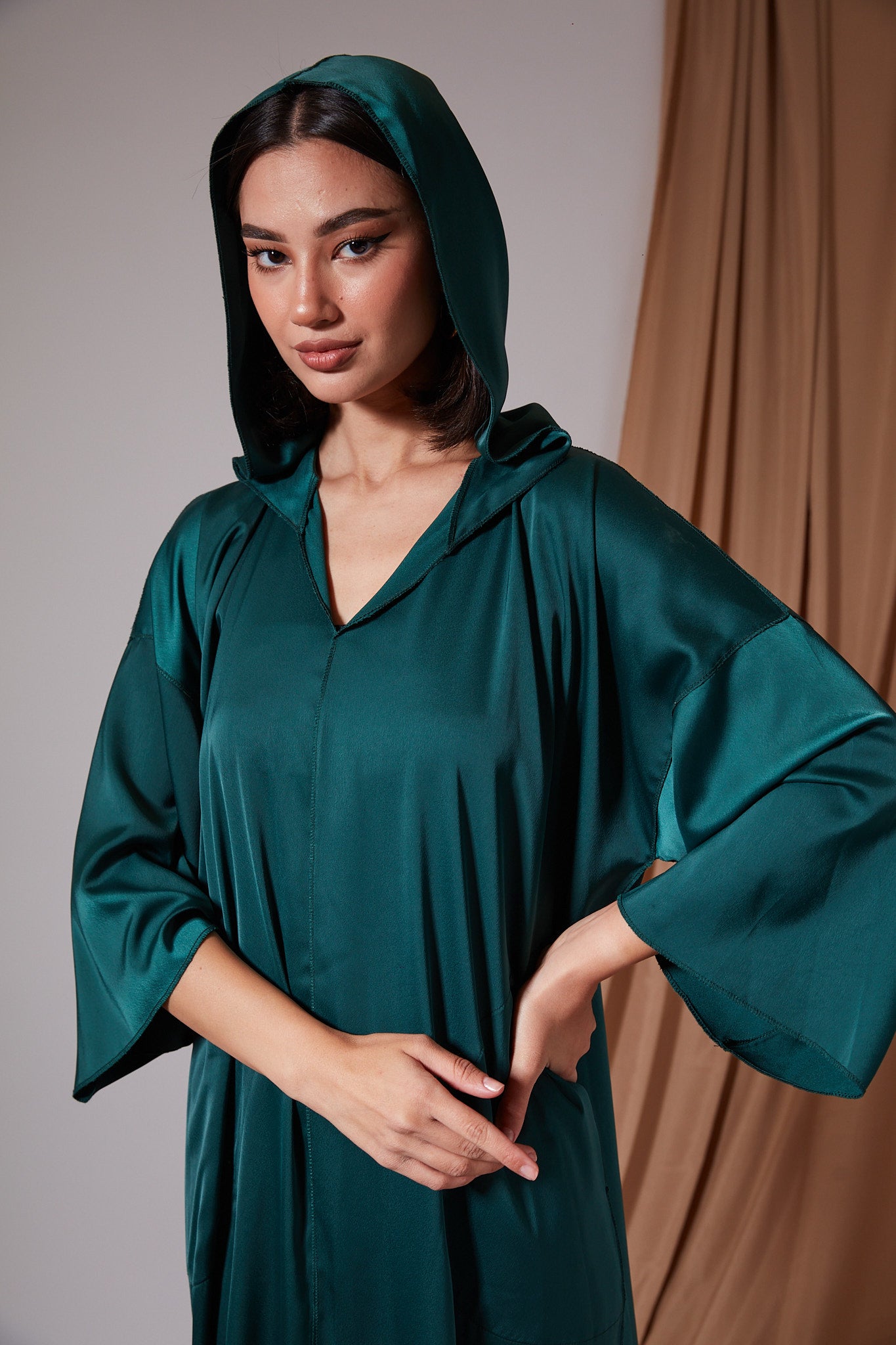 Silky Moroccan Kaftan