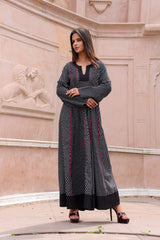 Lina Black Rose Kaftan