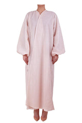 Peach Blossom Glitz Abaya