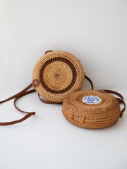 Round Rattan Bags