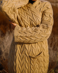 Beige Cardigan with Silver details