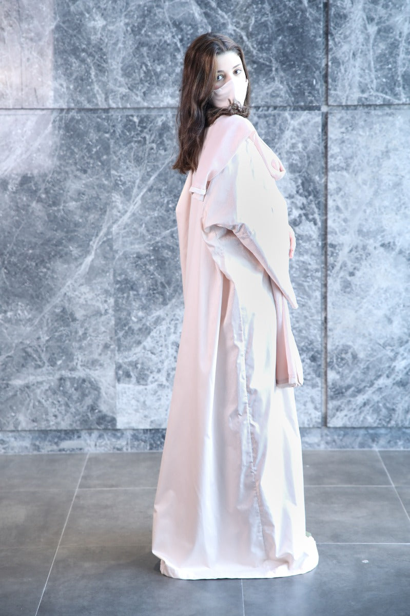 Zigzag Bicolor Abaya