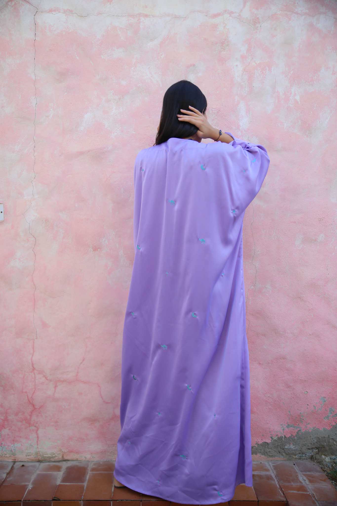 The Journey Abaya In Lavender