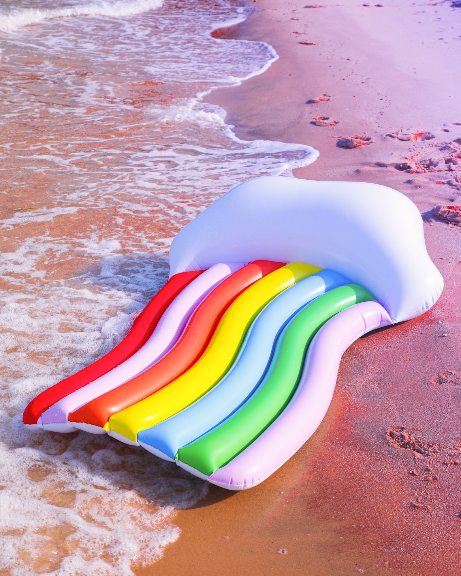 Rainbow Rain Float