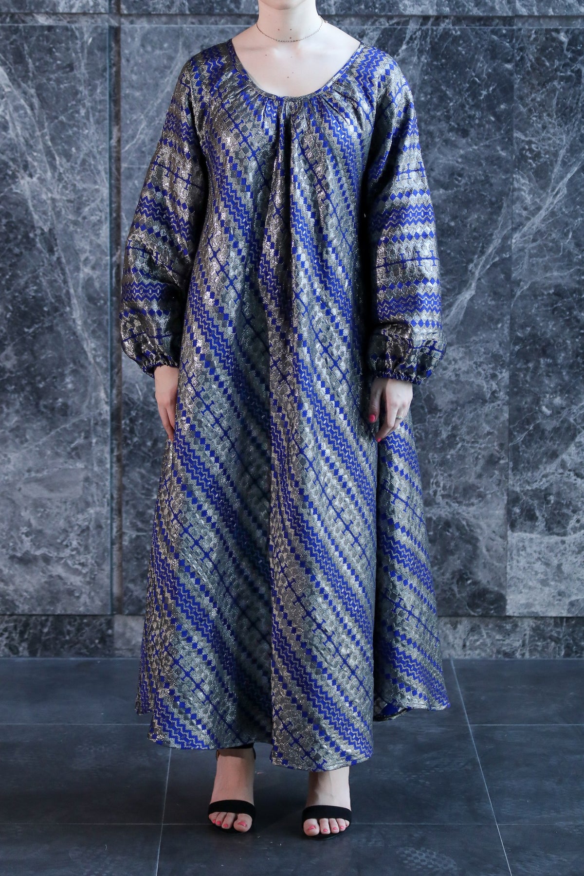 Metallic Kaftan