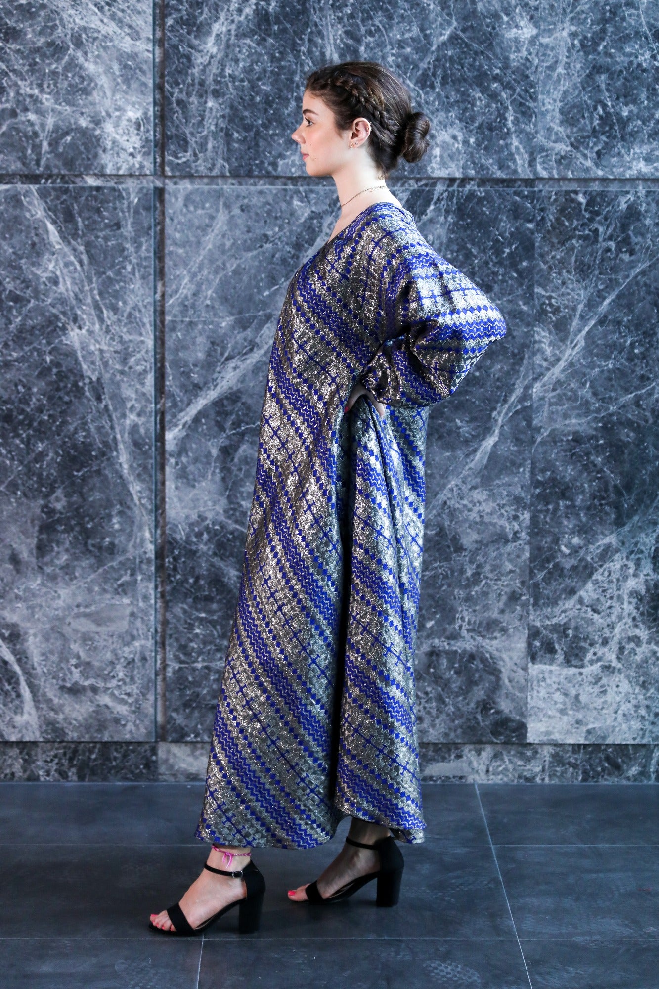 Metallic Kaftan