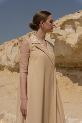 Wrap Kaftan - Custard