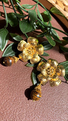 Golden Flora Earring