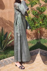 Green Organza Kaftan