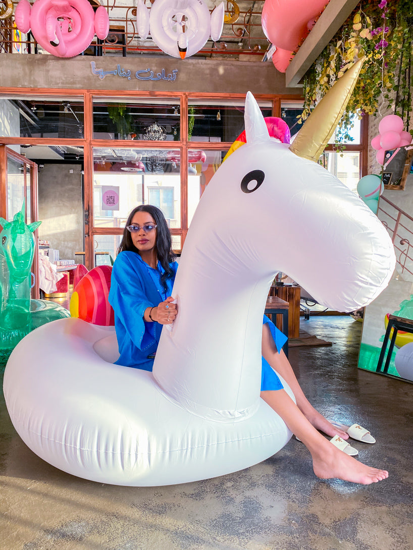 Rainbow Unicorn Float