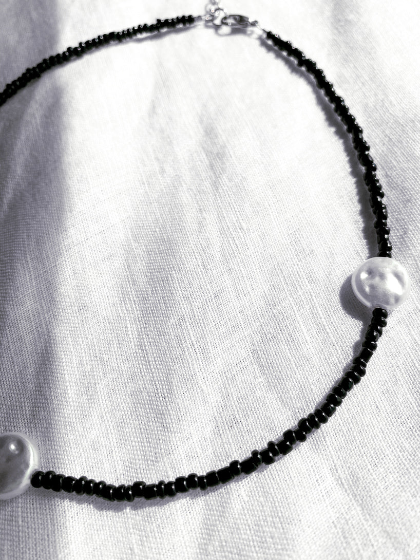 Beaded Pearl Necklaces