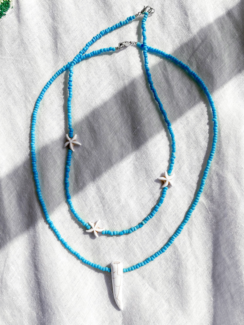 Beaded Pearl Necklaces