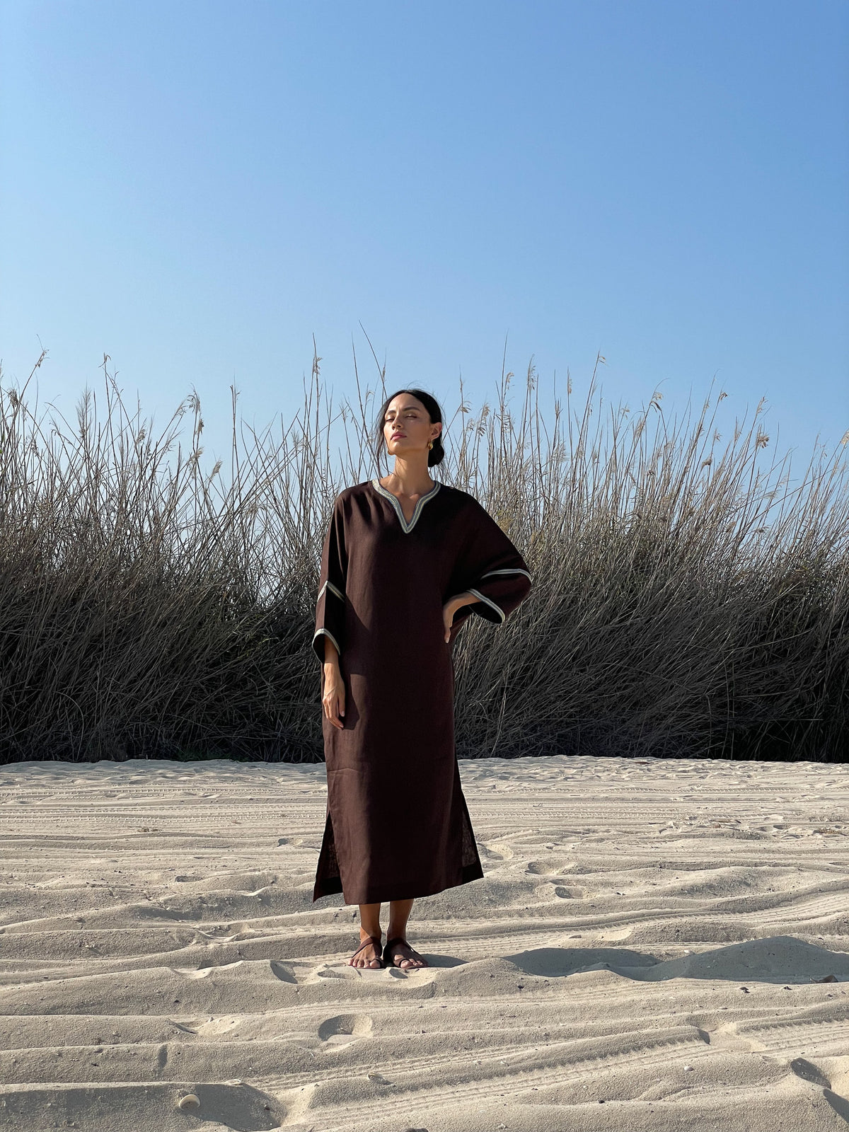 Gaia Linen Kaftan