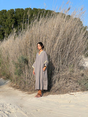 Athena Linen Kaftan