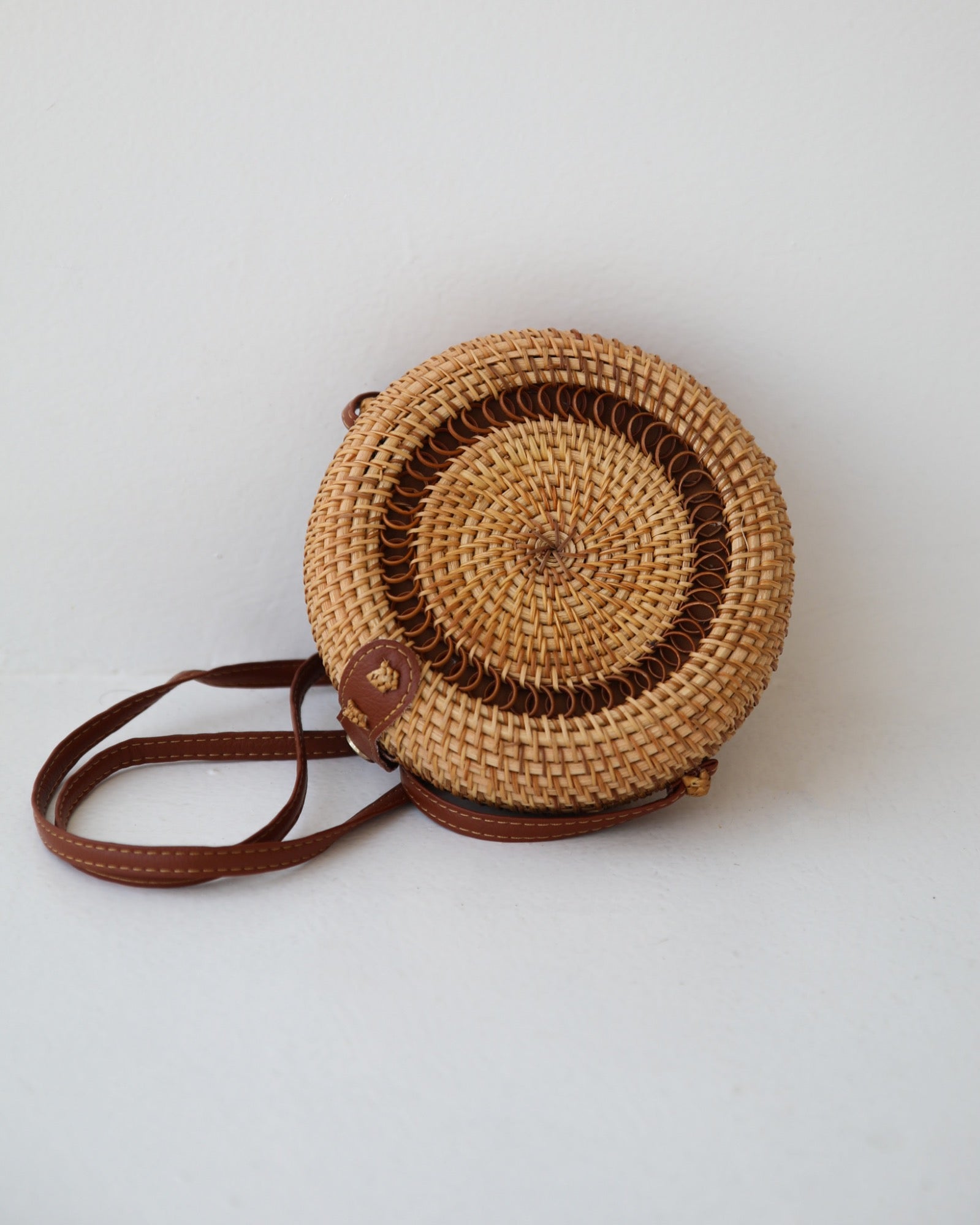 Round Rattan Bags