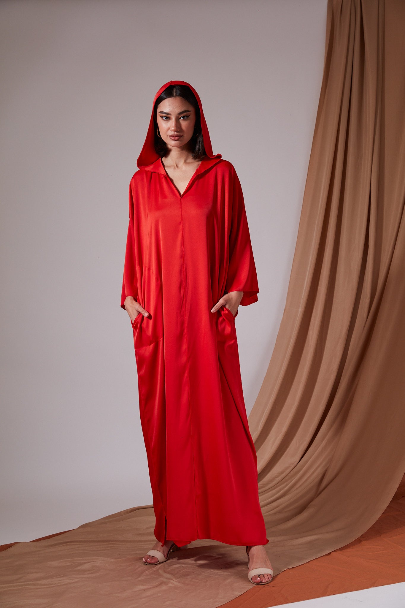 Silky Moroccan Kaftan