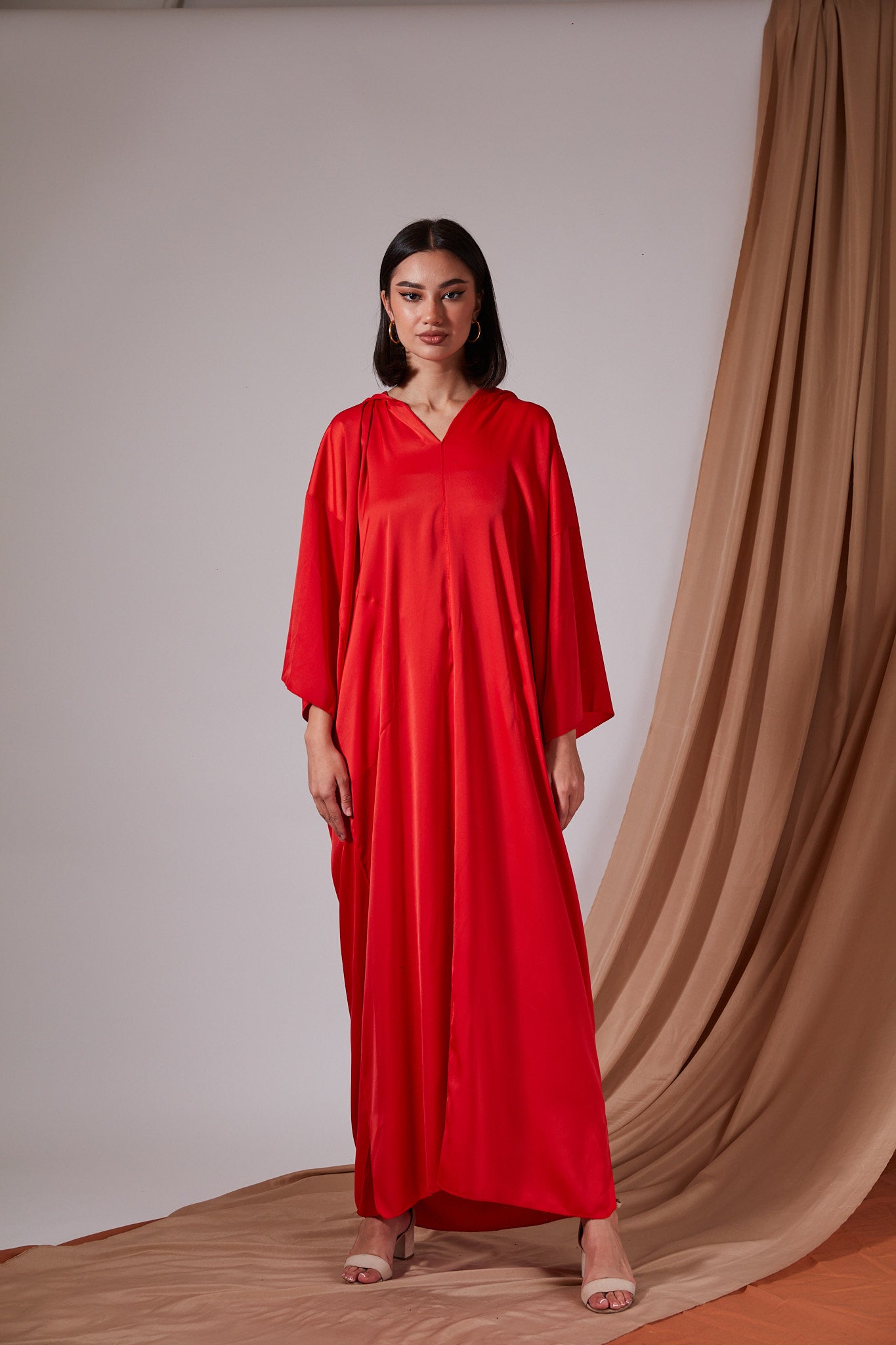 Silky Moroccan Kaftan