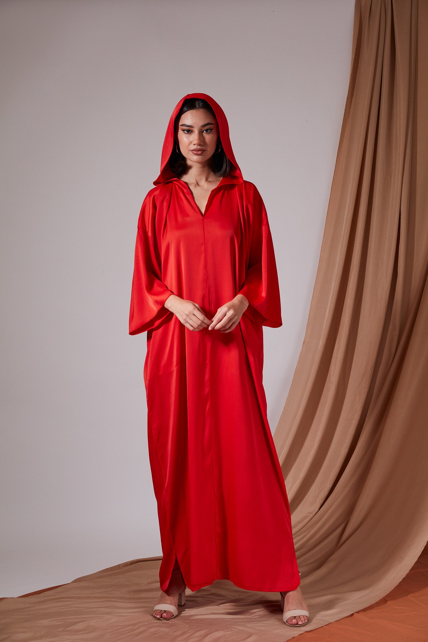 Silky Moroccan Kaftan