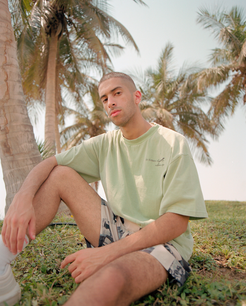 Embrace your culture Washed Green T-shirt