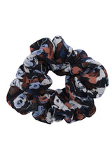 Retro Floral Scrunchie