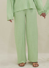 Lourdes Pants - Lime